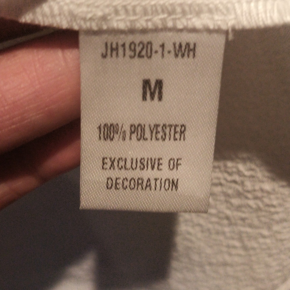 THML White Floral Embroidered Short Sleeve Peasant Blouse - Picture 14 of 16